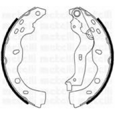 53-0096 METELLI Комплект тормозных колодок