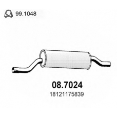 08.7024 ASSO Глушитель выхлопных газов конечный