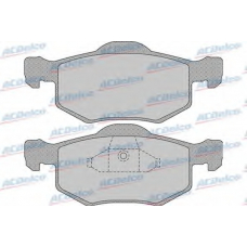 AC807683D AC Delco Комплект тормозных колодок, дисковый тормоз