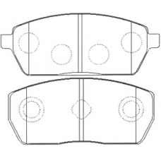 PN-9408 JNBK Колодки тормозные