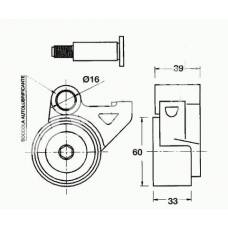 ITB-6314 IPS Parts Устройство для натяжения ремня, ремень грм