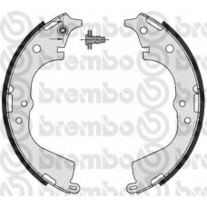 S 83 537 BREMBO Комплект тормозных колодок