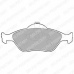 LP1469 DELPHI Комплект тормозных колодок, дисковый тормоз