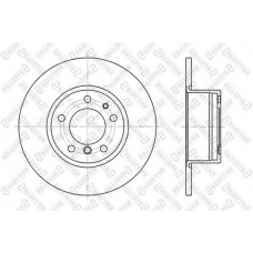 6020-1518-SX STELLOX Тормозной диск