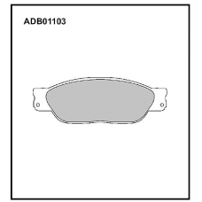 ADB01103 Allied Nippon Тормозные колодки