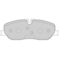 DBP201615 DURON Комплект тормозных колодок, дисковый тормоз