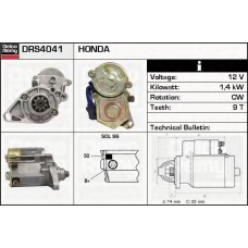 DRS4041 DELCO REMY Стартер