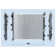 0106.3085 FRIGAIR Радиатор, охлаждение двигателя