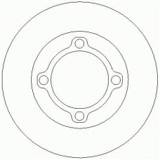 D2536 ROULUNDS Тормозной диск