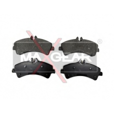19-0670 MAXGEAR Комплект тормозных колодок, дисковый тормоз
