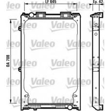 730323 VALEO Радиатор, охлаждение двигателя