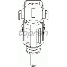 500 927 TOPRAN Датчик, температура охлаждающей жидкости