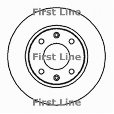 FBD361 FIRST LINE Тормозной диск
