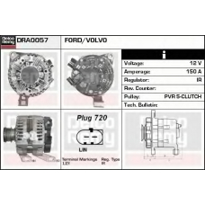 DRA0057 DELCO REMY Генератор