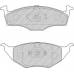 FDB1517 FERODO Комплект тормозных колодок, дисковый тормоз