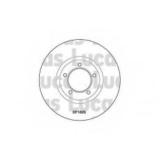 DF1826 TRW Тормозной диск