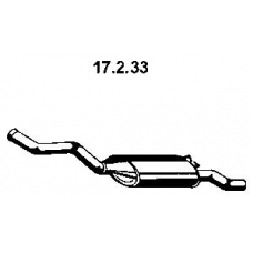 17.2.33 EBERSPACHER Глушитель выхлопных газов конечный