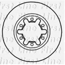 FBD1731 FIRST LINE Тормозной диск