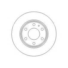 NBD1617 NATIONAL Тормозной диск