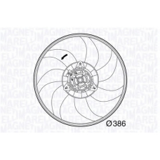 069422564010 MAGNETI MARELLI Вентилятор, охлаждение двигателя