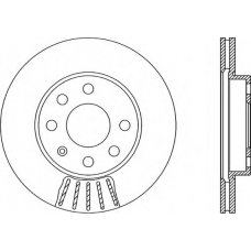 BDR1983.20 OPEN PARTS Тормозной диск