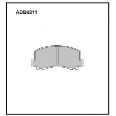 ADB0211 Allied Nippon Тормозные колодки