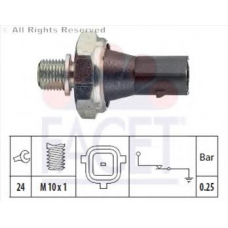 7.0149 FACET Датчик давления масла