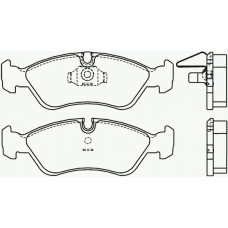 MDK0107 MINTEX Комплект тормозов, дисковый тормозной механизм