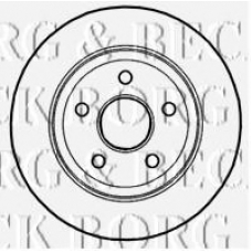 BBD4661 BORG & BECK Тормозной диск