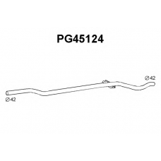 PG45124 VENEPORTE Труба выхлопного газа