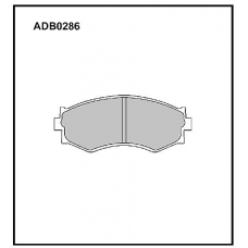 ADB0286 Allied Nippon Тормозные колодки
