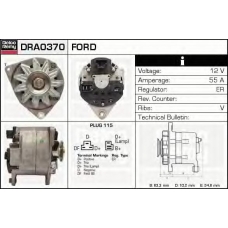 DRA0370 DELCO REMY Генератор