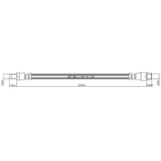 VBH448 MOTAQUIP Тормозной шланг