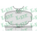 05P739 LPR Комплект тормозных колодок, дисковый тормоз