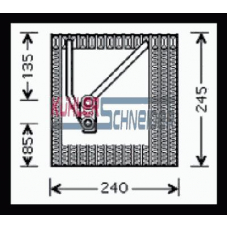 8700971 KUHLER SCHNEIDER Испаритель, кондиционер