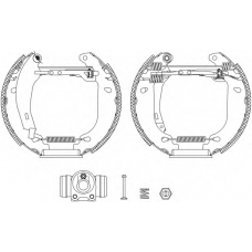 R1080 PAGID Комплект тормозных колодок