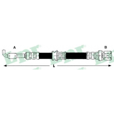 6T47446 LPR Тормозной шланг