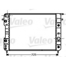 734504 VALEO Радиатор, охлаждение двигателя