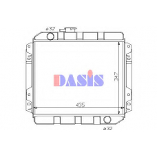 090020N AKS DASIS Радиатор, охлаждение двигателя