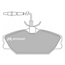 LVXL847 MOTAQUIP Комплект тормозных колодок, дисковый тормоз