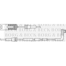 BWL3015 BORG & BECK Сигнализатор, износ тормозных колодок