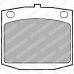 LP166 DELPHI Комплект тормозных колодок, дисковый тормоз