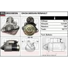 DRS3985N DELCO REMY Стартер