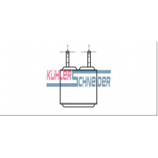 0691901 KUHLER SCHNEIDER Теплообменник, отопление салона