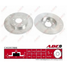 C4G007ABE ABE Тормозной диск