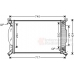 03002229 VAN WEZEL Радиатор, охлаждение двигателя