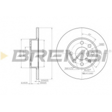DBB129S BREMSI Тормозной диск