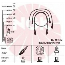 0782 NGK Комплект проводов зажигания