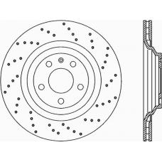 BDRS2201.25 OPEN PARTS Тормозной диск