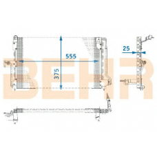 7401555 BEHR Condenser